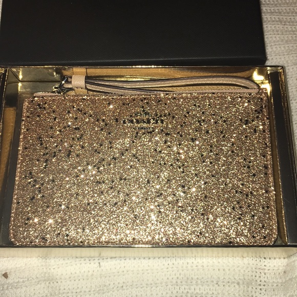 🥳Host Pick🥳 Coach Star Glitter Wristlet - Picture 2 of 2